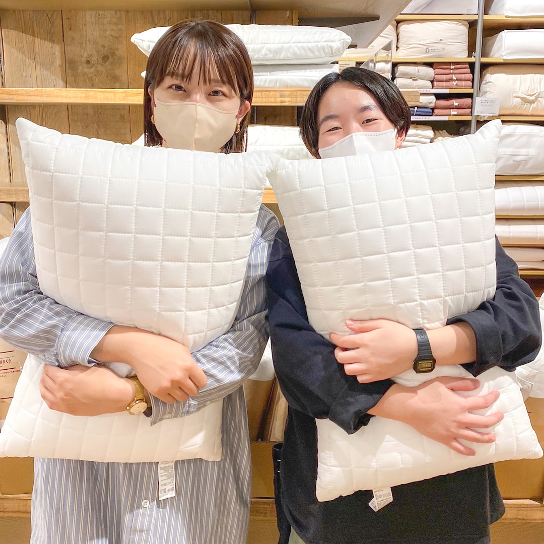 グランフロント大阪】まるごと洗える｜防ダニまくら｜ 無印良品